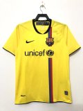 Retro  Barcelona  Away  Fan 1:1 Quality Soccer Jersey 2008-2009