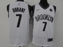 NBA Nets #7 Durant award white