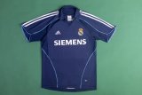 Retro Real Madrid Away 1:1 Quality Soccer Jersey  2005-2006