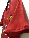 Retro Manchester United Home With Embroidery Champion 1:1 Quality Soccer Jersey   2007-2008