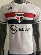 Sao Paulo Home Player 1:1 Quality Soccer Jersey  23-24