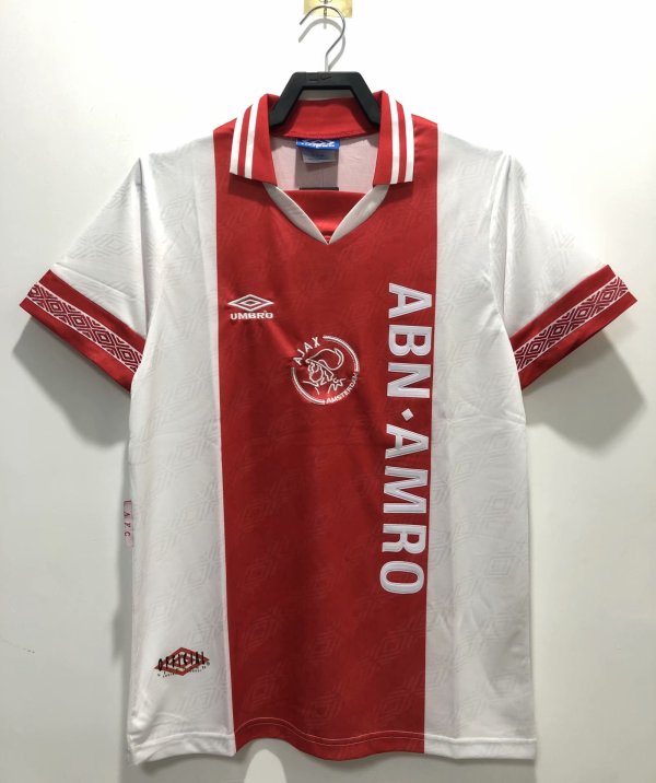 Retro Ajax Home 1:1 Quality Soccer Jersey  1994-1995