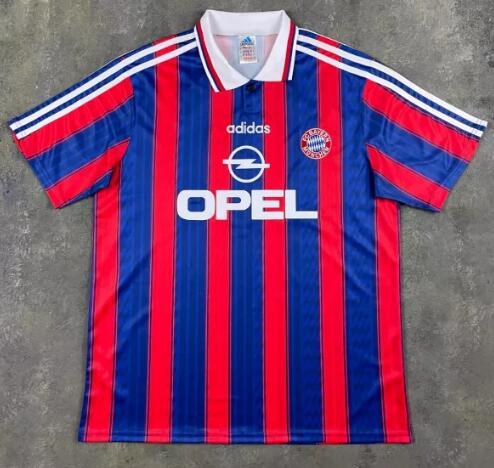 Retro Bayern Munich Home Fans   1:1 Quality Soccer Jersey    1995-1997