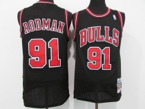 NBA Bull #91 Rodman Retro Black