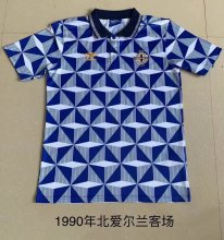Retro Northern Ireland Away 1:1 Quality Soccer Jersey   1990