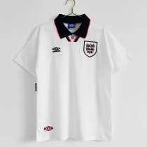 Retro England Home 1:1 Quality Soccer Jersey  1994-1995