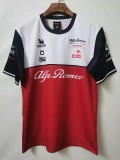 F1 Alfa Romeo Red Short Sleeve Racing Suit 2021