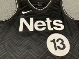 NBA Nets home  Harden No.13 1:1 new season