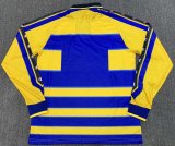 Retro Parma Away Yellow Long sleeve1:1 Quality Soccer Jersey  1999-2000