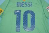 Retro Barcelona Away Green  1:1 Quality Soccer Jersey   2010-2011
