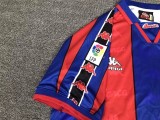 RONALDO # 9 Barcelona Home Red and Blue Retro 1:1 Quality Soccer Jersey    1996-1997