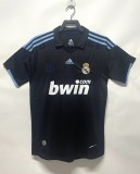 Retro Real Madrid Away 1:1 Quality Soccer Jersey    2009-2010