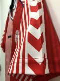 Retro Denmark  Home Fans 1:1 Quality Soccer Jersey  1986