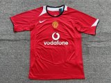 Manchester United  Home  1:1 Quality Soccer Jersey  2004-2006