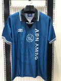 Retro Ajax Away 1:1 Quality Soccer Jersey  1995-1996