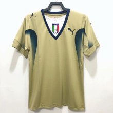 Retro Italy Goalkeeper  1:1 Quality Soccer Jersey  2006