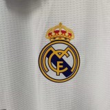 Retro Real Madrid Home Long Sleeve Fans 1:1 Quality Soccer Jersey    2015-2016