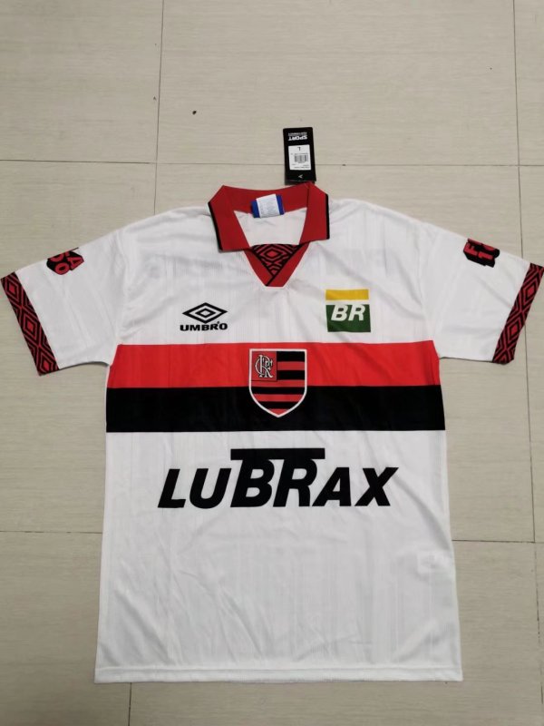 Retro Flamengo  Away 1:1 Quality Soccer Jersey  1995-1996