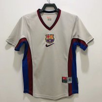 Retro Barcelona Away 1:1 Quality Soccer Jersey  1999-2000
