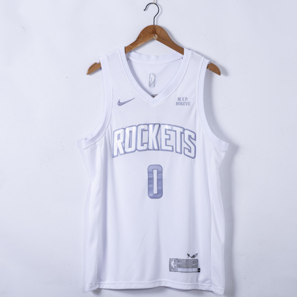 NBA  Rocket 0 white MVP version