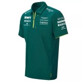 F1 Formula One Aston Green Short Sleeve Racing Suit(Arena)(阿斯顿丁赛场服) 2021
