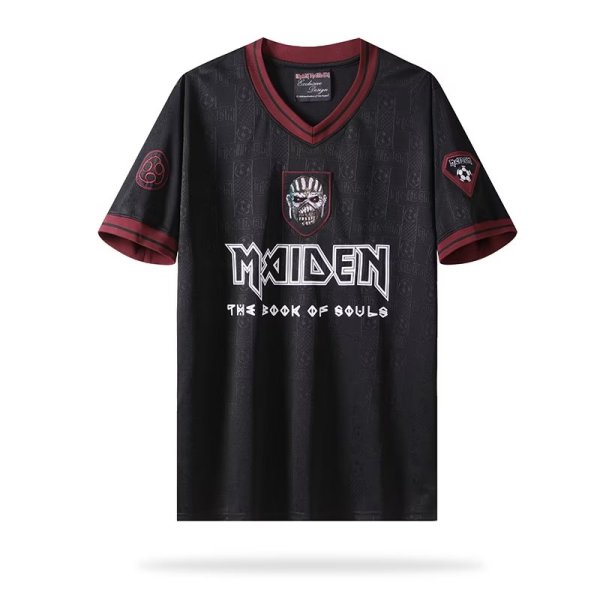 Retro Iron Maiden West Ham Home    1:1 Quality Soccer Jersey   2016