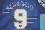 Retro Real Madrid Away Blue  1:1 Quality Soccer Jersey    1994 1995 1996