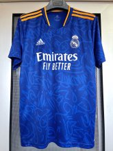 Real Madrid Away Fans 1:1 Quality Soccer Jersey   2021-2022