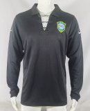 Retro Brazil Special edition  Long Sleeve   1:1 Quality Soccer Jersey  2004