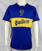 Retro Boca Juniors Home Fans 1:1 Quality Soccer Jersey  2001-2002
