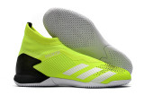 阿迪达斯猎鹰20.3无鞋带怀龙底MD室内平底足球鞋adidas PREDATOR 20.3 Laceless IN 39-45