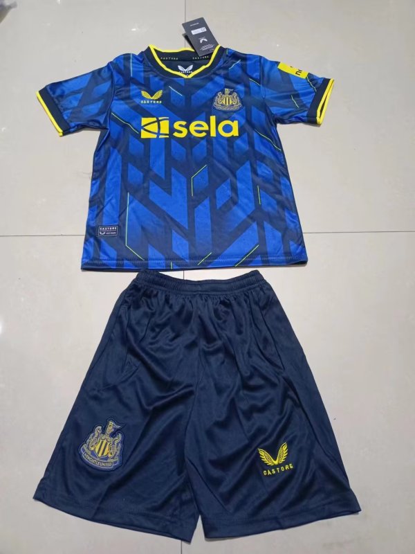 Newcastle Third  Away kids  23-24