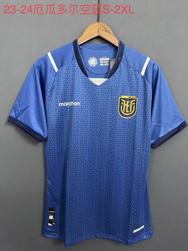 Ecuador  Away  Fans 1:1 Quality Soccer Jersey  23-24