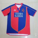 Retro Cagliari Home Fans 1:1 Quality Soccer Jersey  2003-2004