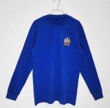 Retro Manchester United  Blue Long Sleeve 1:1 Quality Soccer Jersey  1968