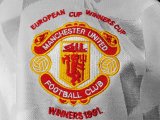 Retro 1991 Manchester United  1:1 Quality Soccer Jersey