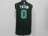 NBA  Celtics (21 new season) #0 Tatum award version dark green
