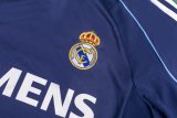 Retro Real Madrid Away 1:1 Quality Soccer Jersey  2005-2006