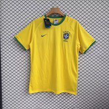Retro Brazil Home 1:1 Quality Soccer Jersey   2000