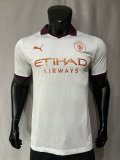 Manchester City Away Player  1:1 Quality Soccer Jersey   23-24