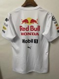 F1 Red Bull White Special Edition Short Sleeve Racing Suit(特别版) 2021