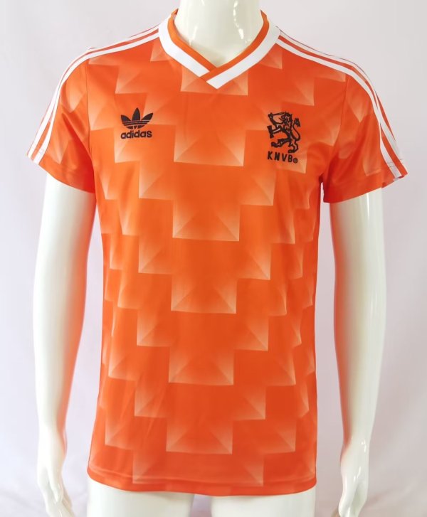 Retro Netherlands Home 1:1 Quality Soccer Jersey  1988