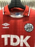 Retro Ajax Home 1:1 Quality Soccer Jersey  1990-1992