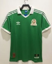 Retro Mexico Home 1:1 Quality Soccer Jersey  1986