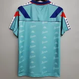 Retro Barcelona Away  1:1 Quality Soccer Jersey    1992-1995