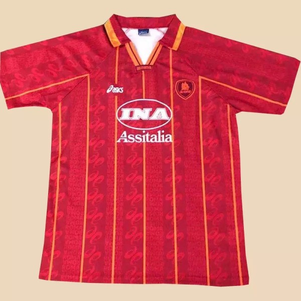 Retro Roma Home 1:1 Quality Soccer Jersey  1996-1997