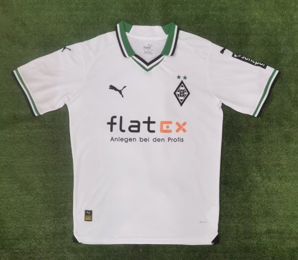 Monchengladbach  Home  Fans 1:1 Quality Soccer Jersey  23-24