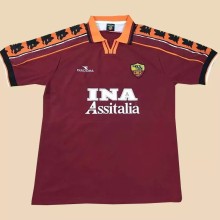 Retro Roma Home 1:1 Quality Soccer Jersey  1998-1999