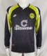 Retro Dortmund Away Long Sleeve 1:1 Quality Soccer Jersey   1994-1995