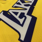 NBA  Laker retro yellow V-lead Sucheng city version No.0 Kuzma belt chip  1:1
